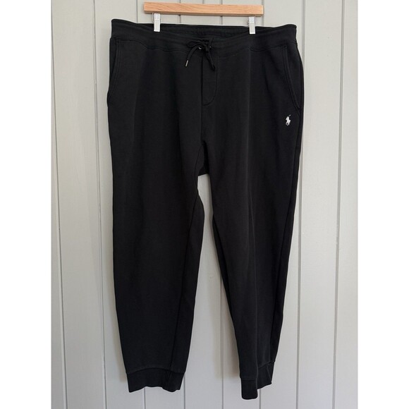 Men's Polo Ralph Lauren Double Knit Jogger Sweatpants Cotton Blend Big Tall 3XLT - Picture 1 of 4